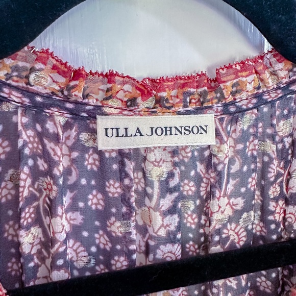 Ulla Johnson Alessandra Silk Dress in Midnight - Picture 4 of 14